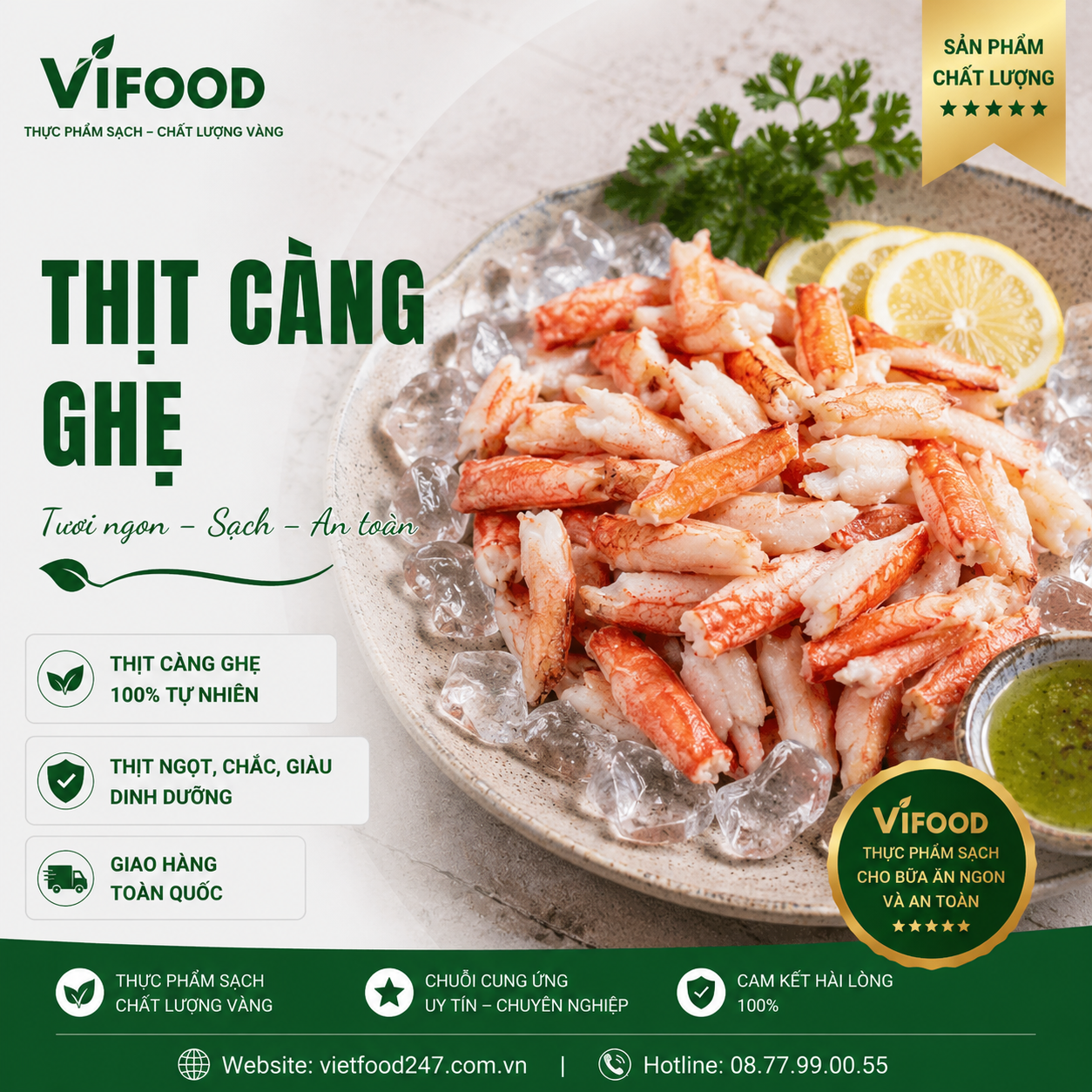 Thịt Càng Ghẹ