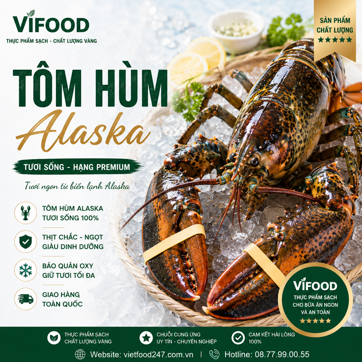 Tôm hùm alaska