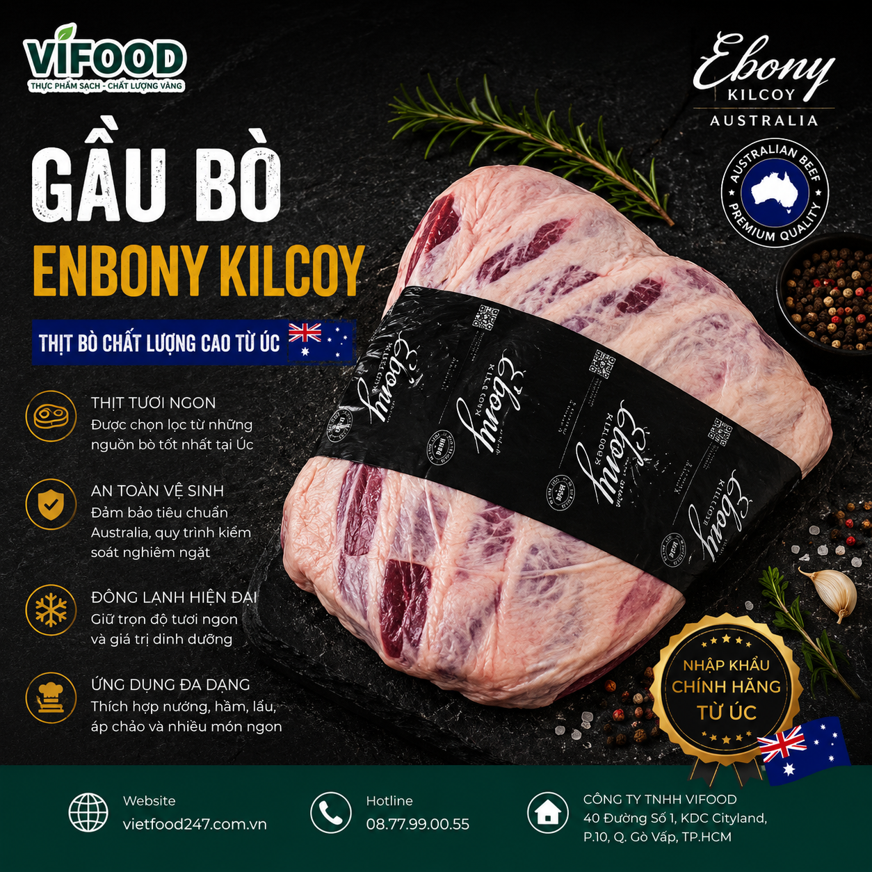 Gầu bò Enbony Kilcoy