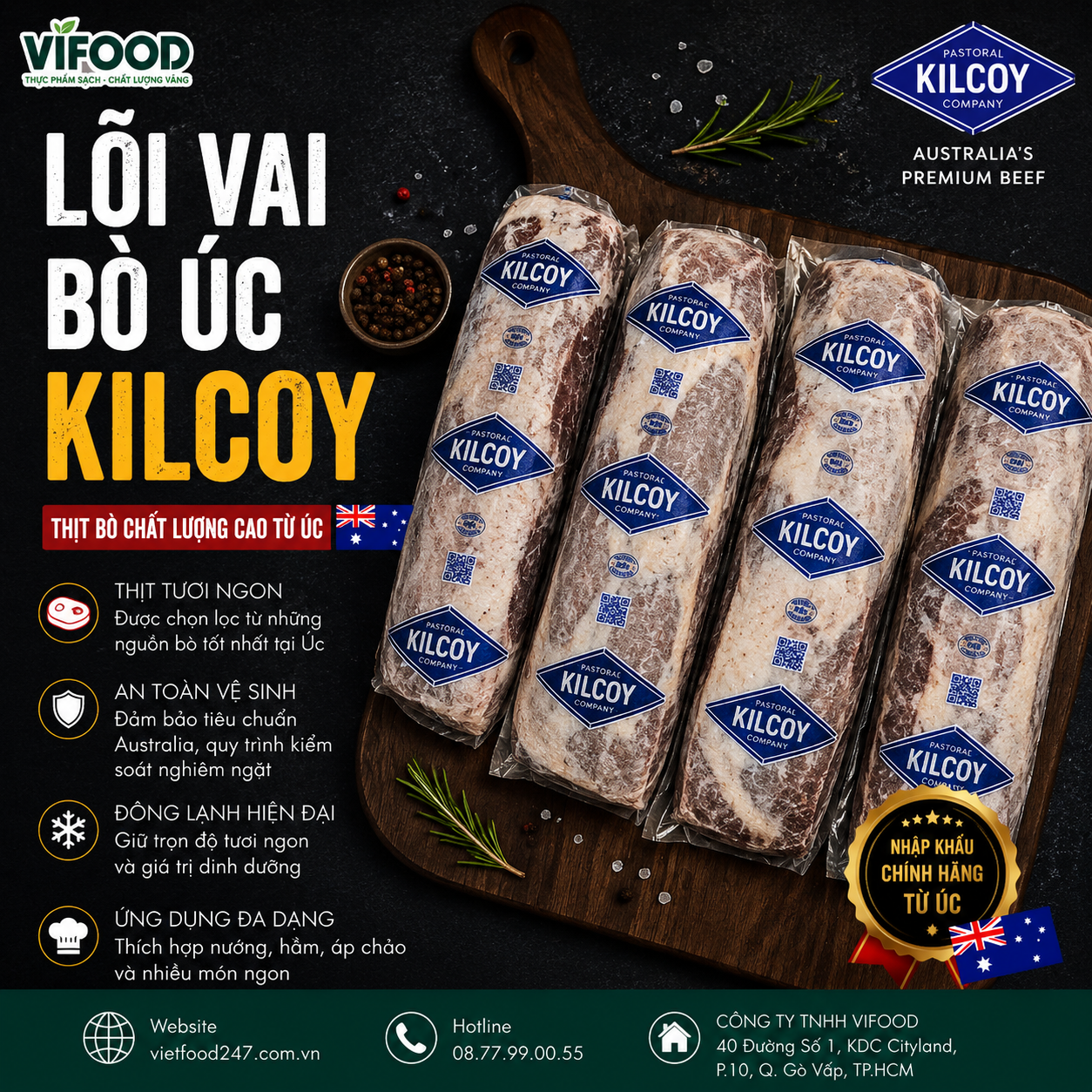 Lõi vai bò Úc Kilcoy