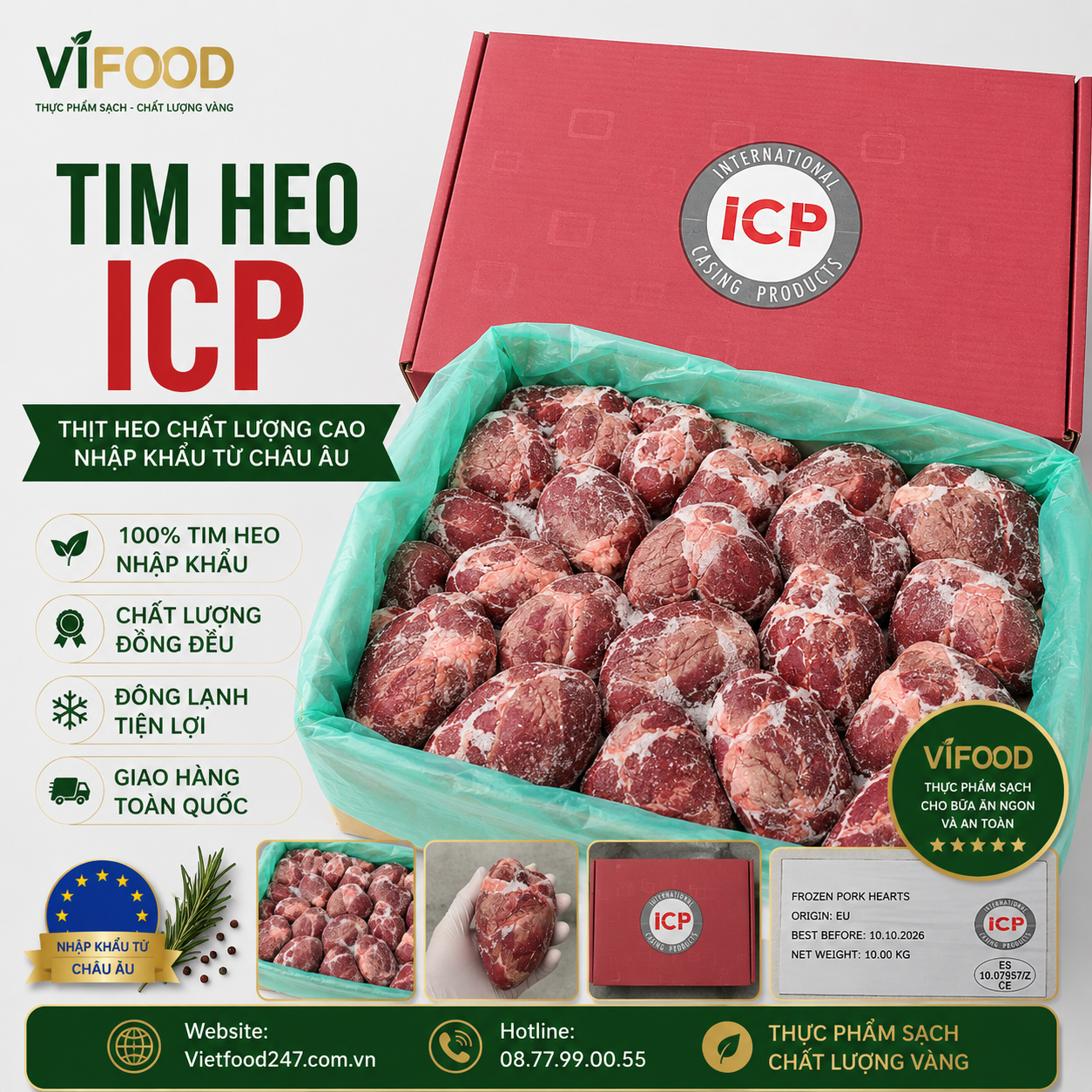  Tim heo ICP