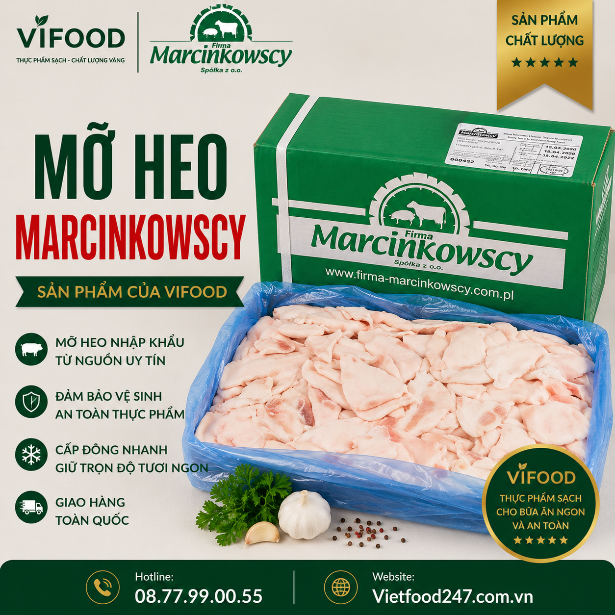 Mỡ heo Marcinkowscy