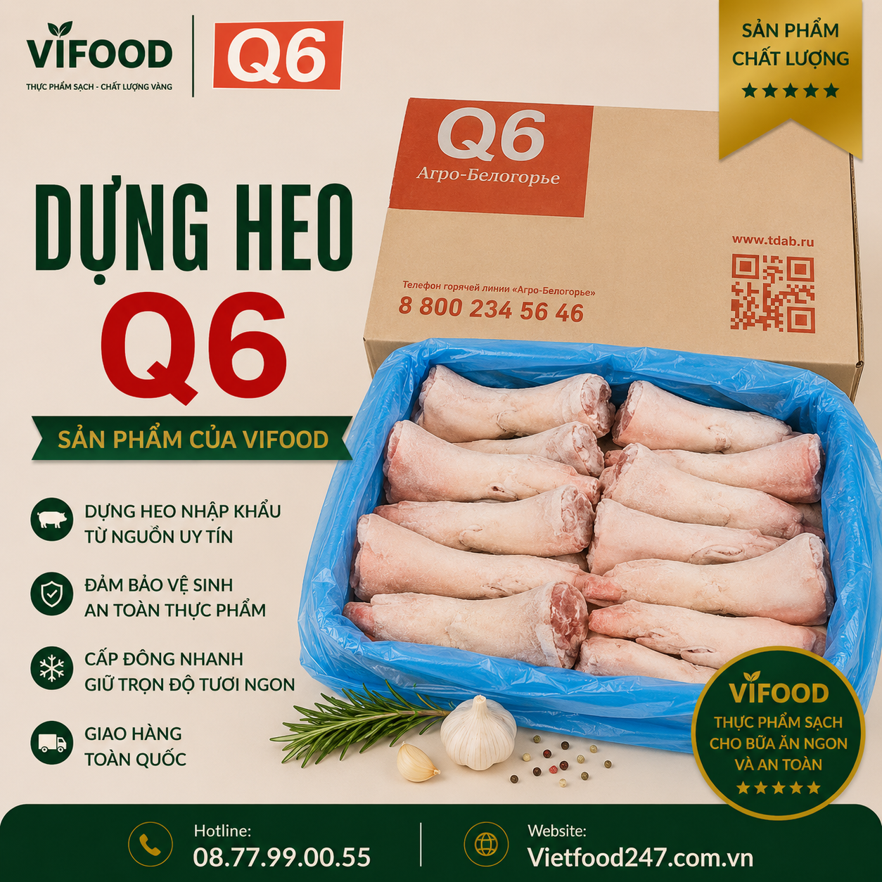 Dựng heo Q6