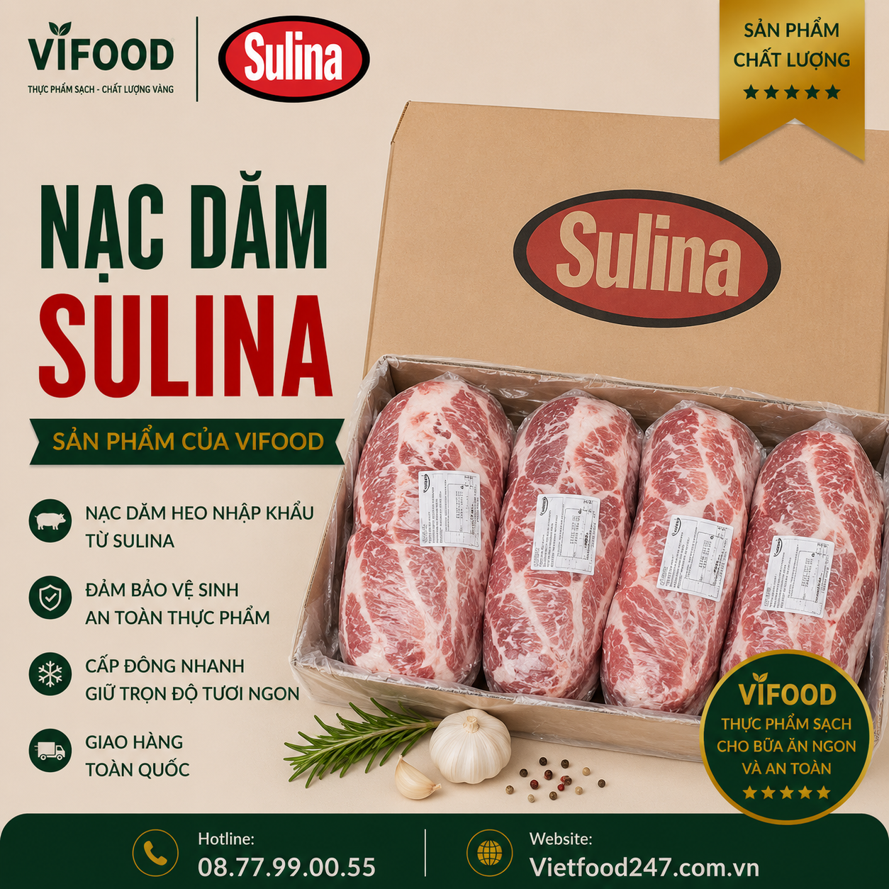 Nạc dăm Sulina