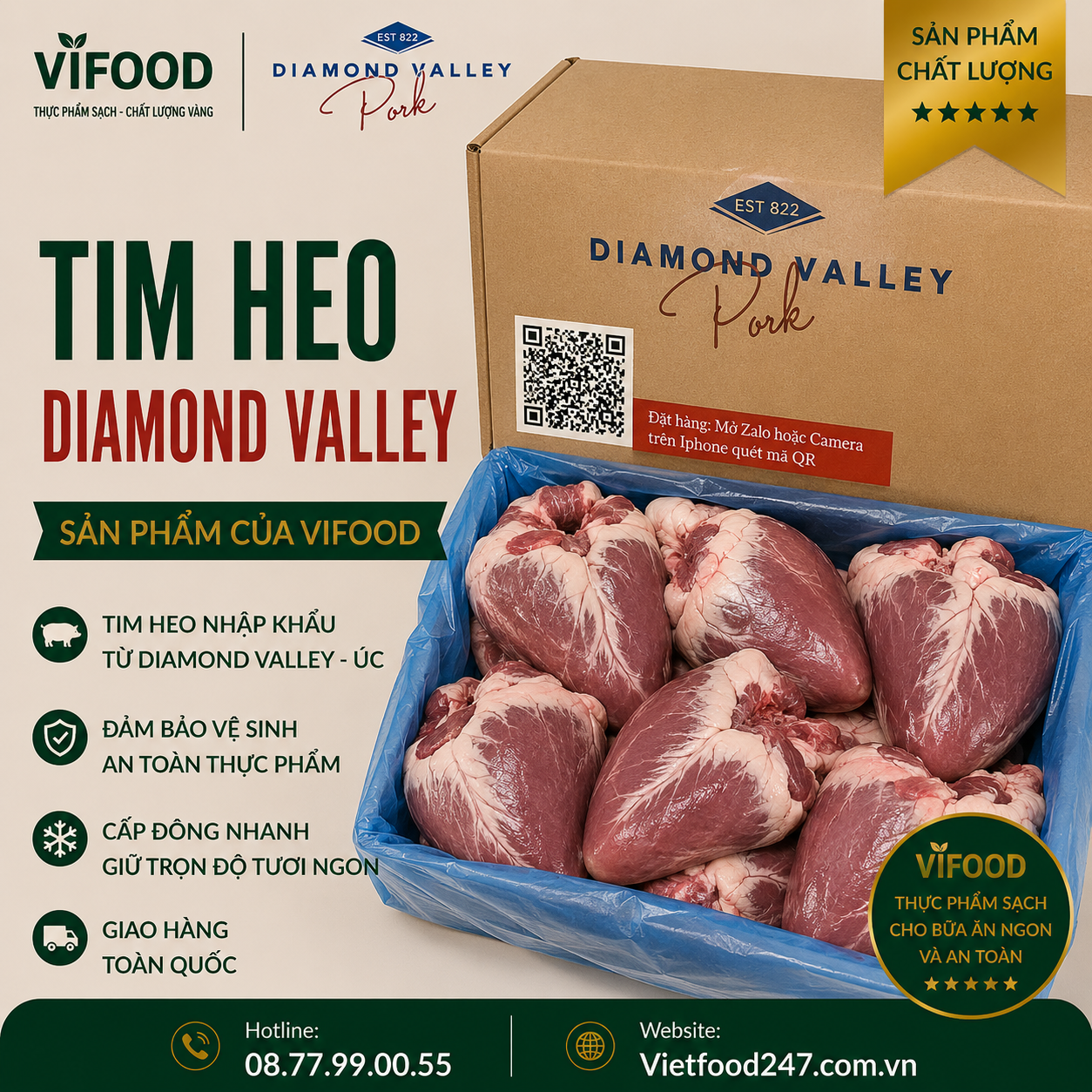 Tim heo Diamond Valley