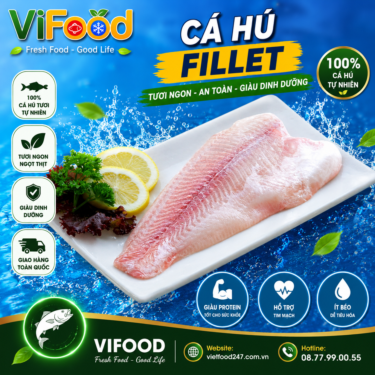Cá hú fillet