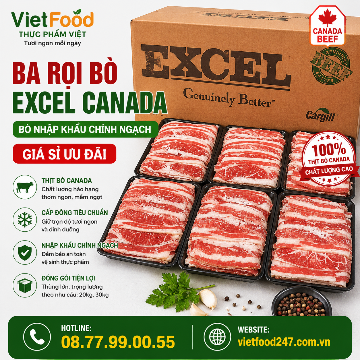 Ba Rọi Bò Excel Canada
