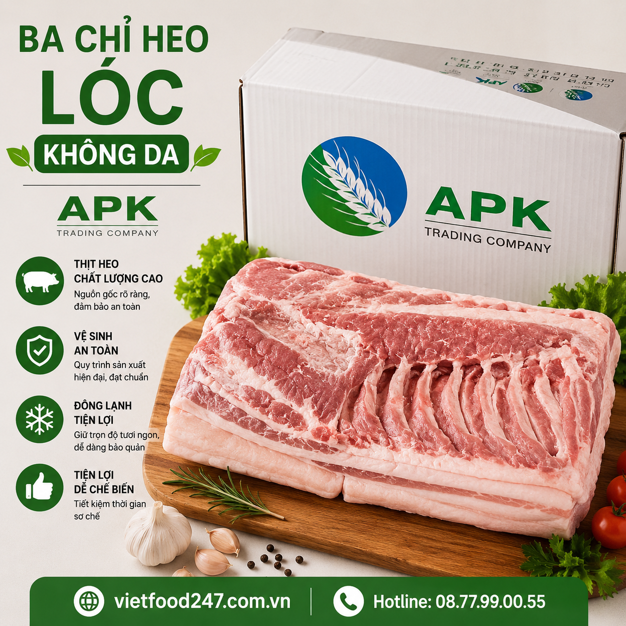 Ba Chỉ Heo Lóc Không Da APK
