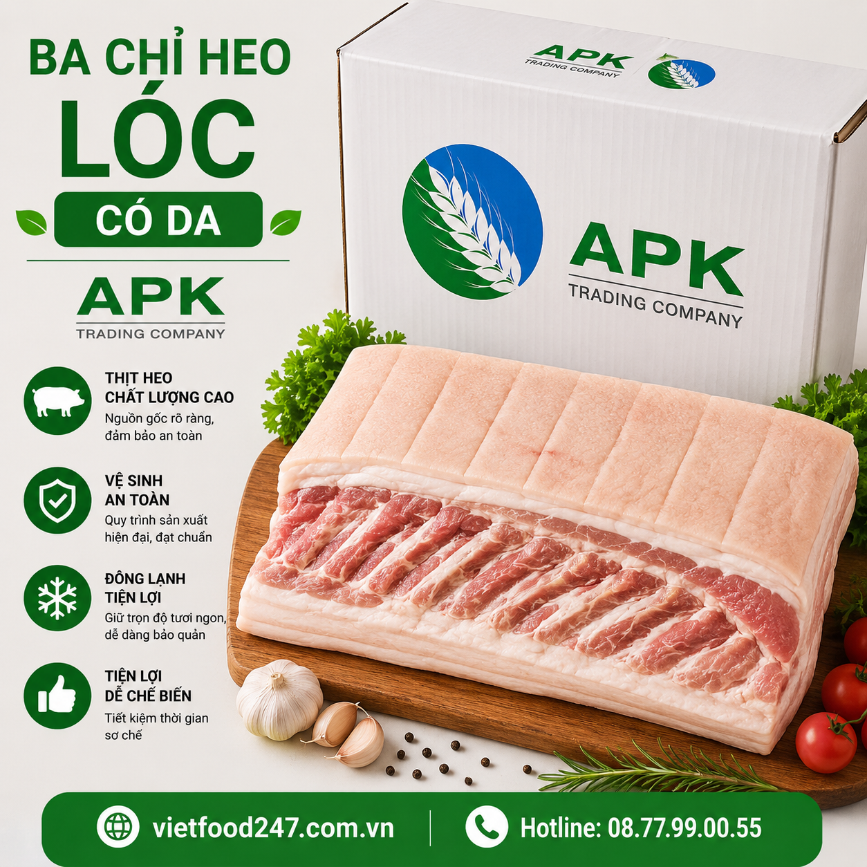 Ba Chỉ Heo Lóc Có Da APK