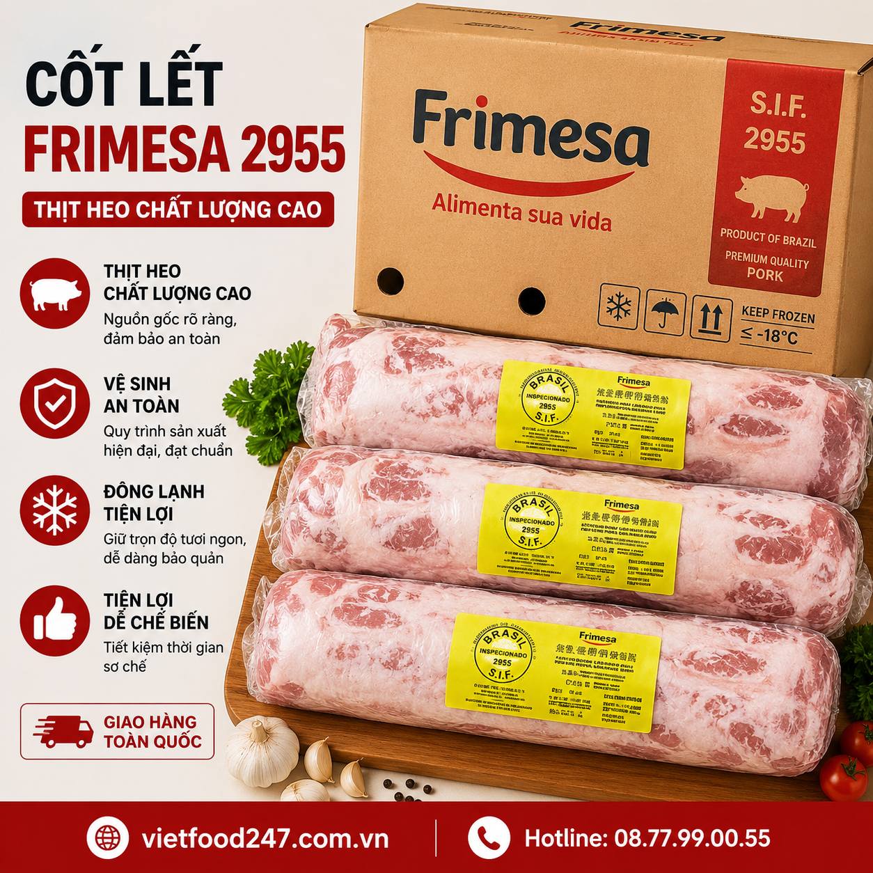Cốt Lết Frimesa 2955