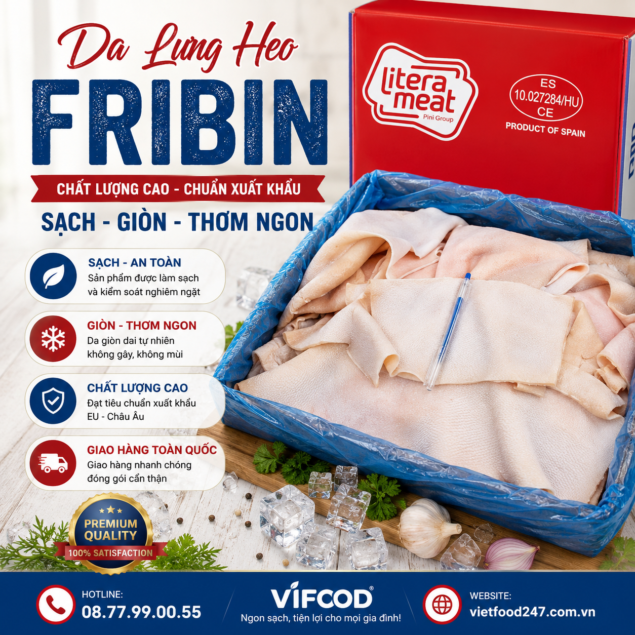 Da Lưng Heo Fribin