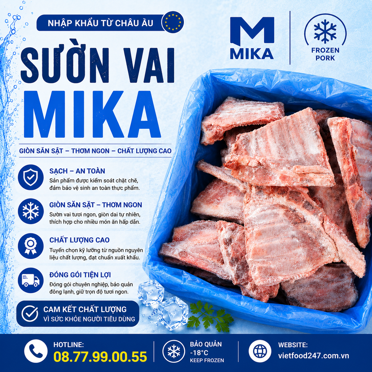 Sườn Vai Mika