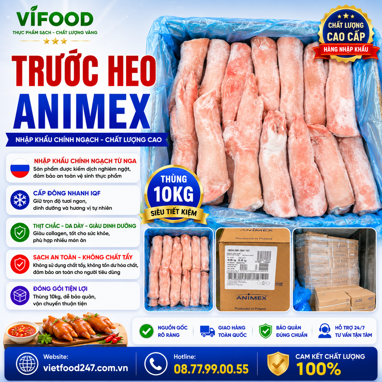 Dựng Trước Heo Animex