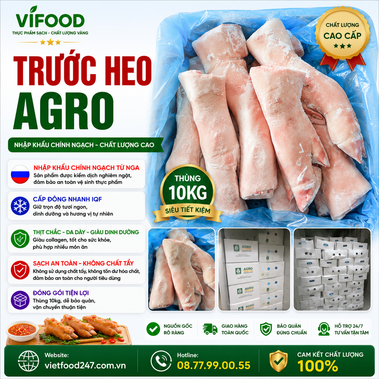 Dựng Trước Heo Agro