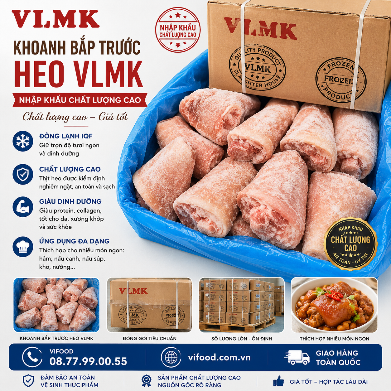 Khoanh Bắp Trước Heo VLMK
