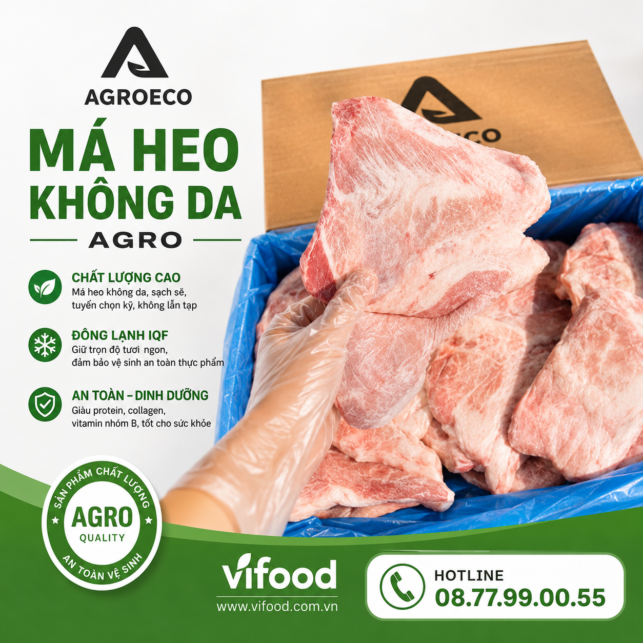 Má Heo Không Da Agro
