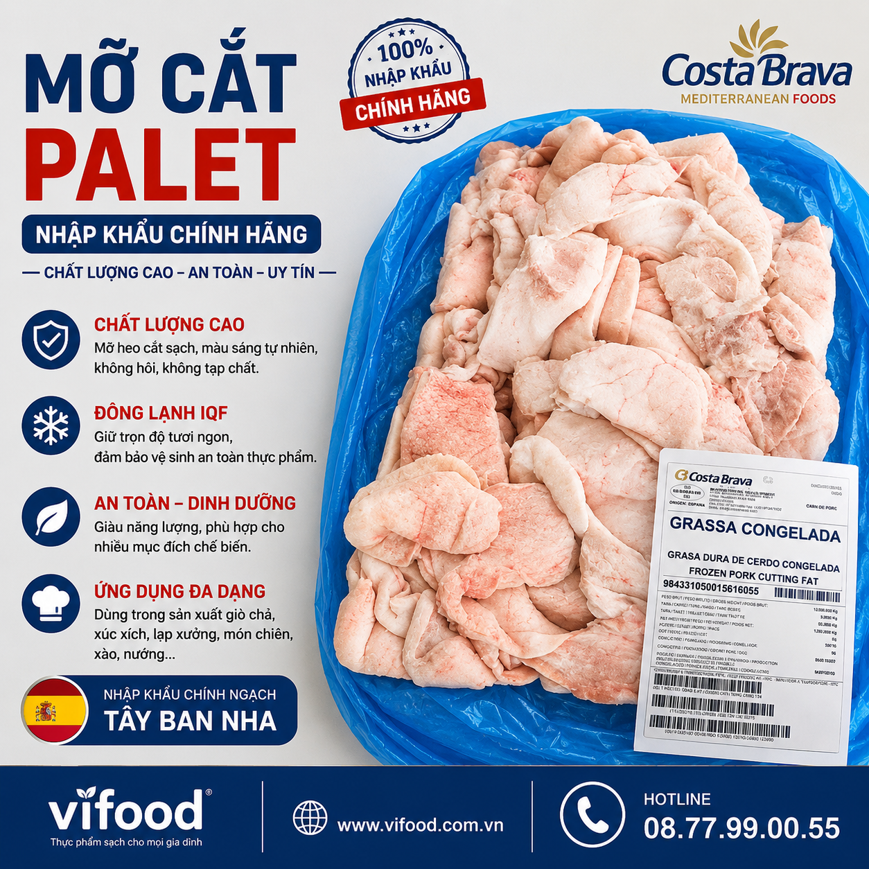 Mỡ Cắt Palet