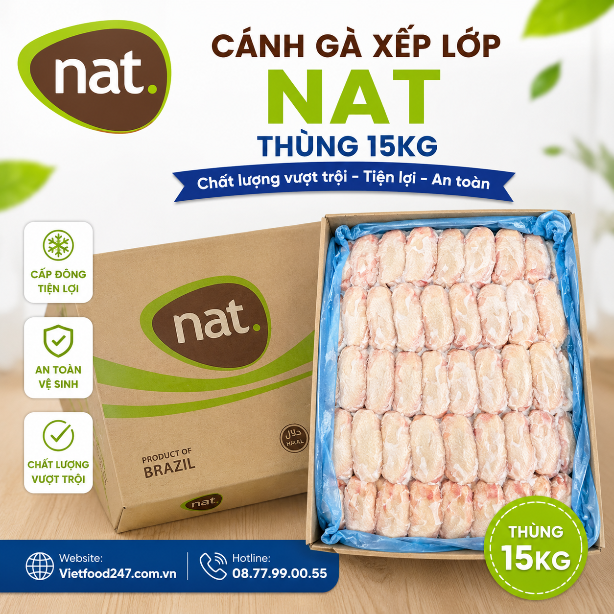 Cánh Gà Xếp Lớp NAT