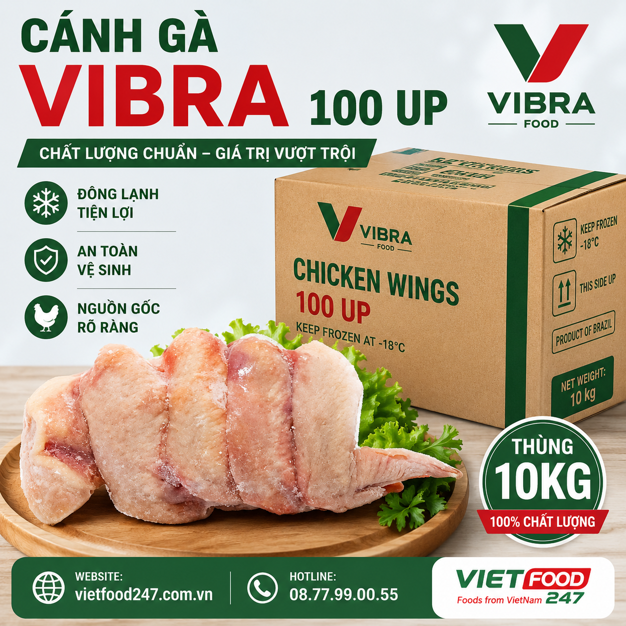 Cánh Gà Vibra 100 Up
