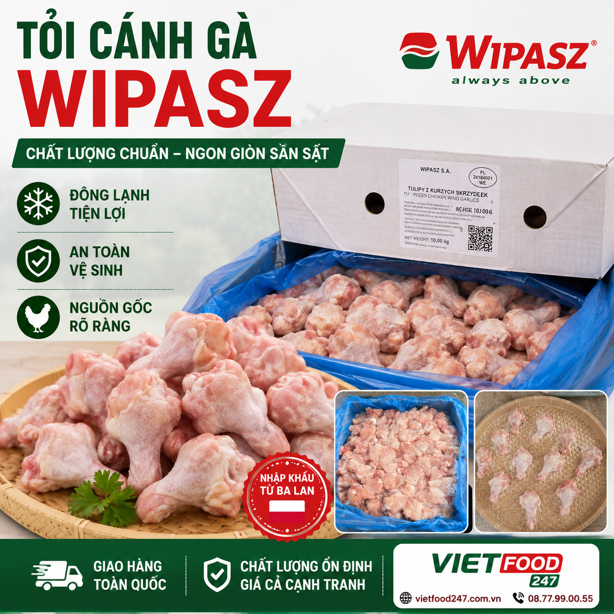 Tỏi Cánh Gà Wipasz
