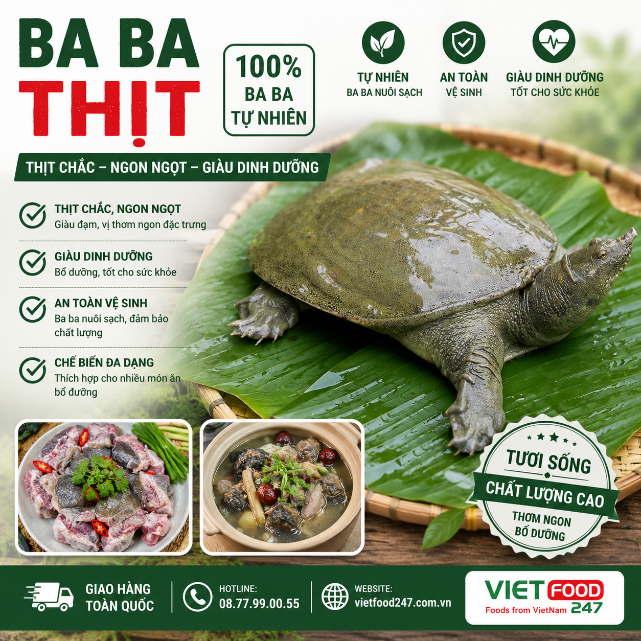 Địa Chỉ Cửa Hàng Bán Ba Ba Thịt