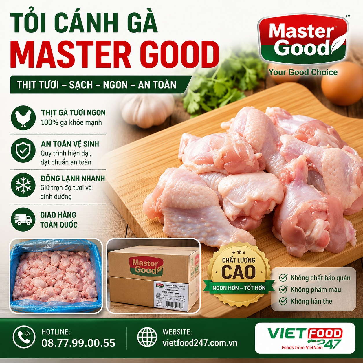 Tỏi Cánh Gà Master Good