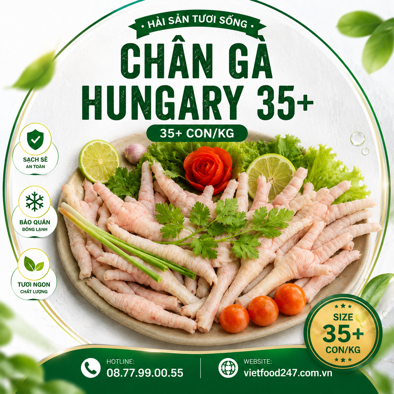 Chân Gà 35g Hungary