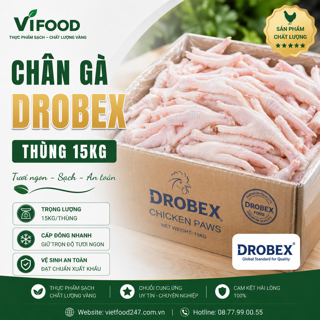 Chân Gà Drobex