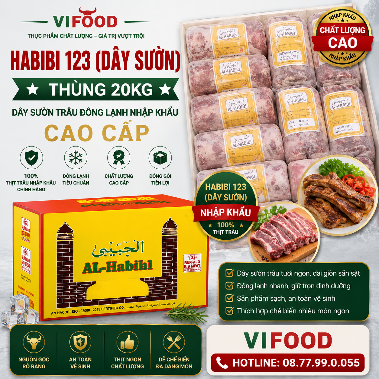 Habibi 123 (Dây Sườn)