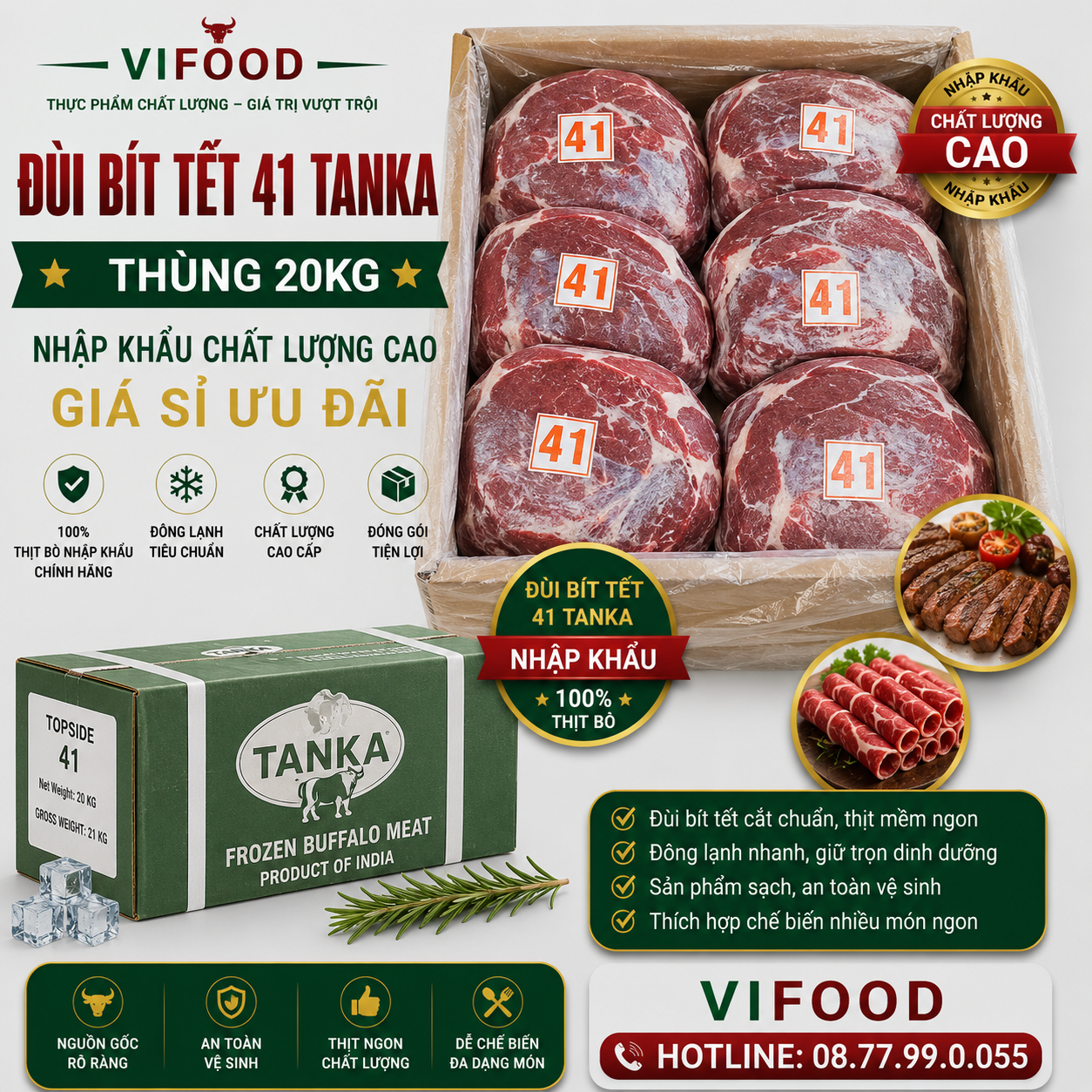 Đùi Bít Tết 41 Tanka