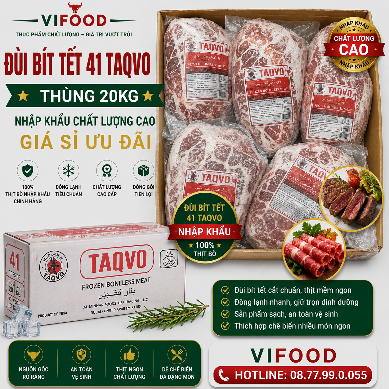 Đùi Bít Tết 41 Taqvo