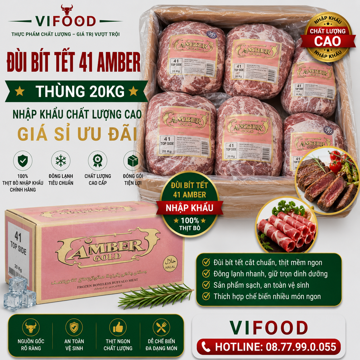 Đùi Bít Tết 41 Amber