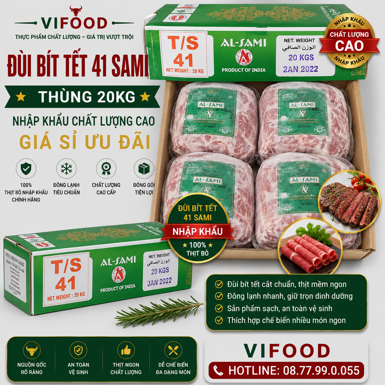Đùi Bít Tết 41 Sami