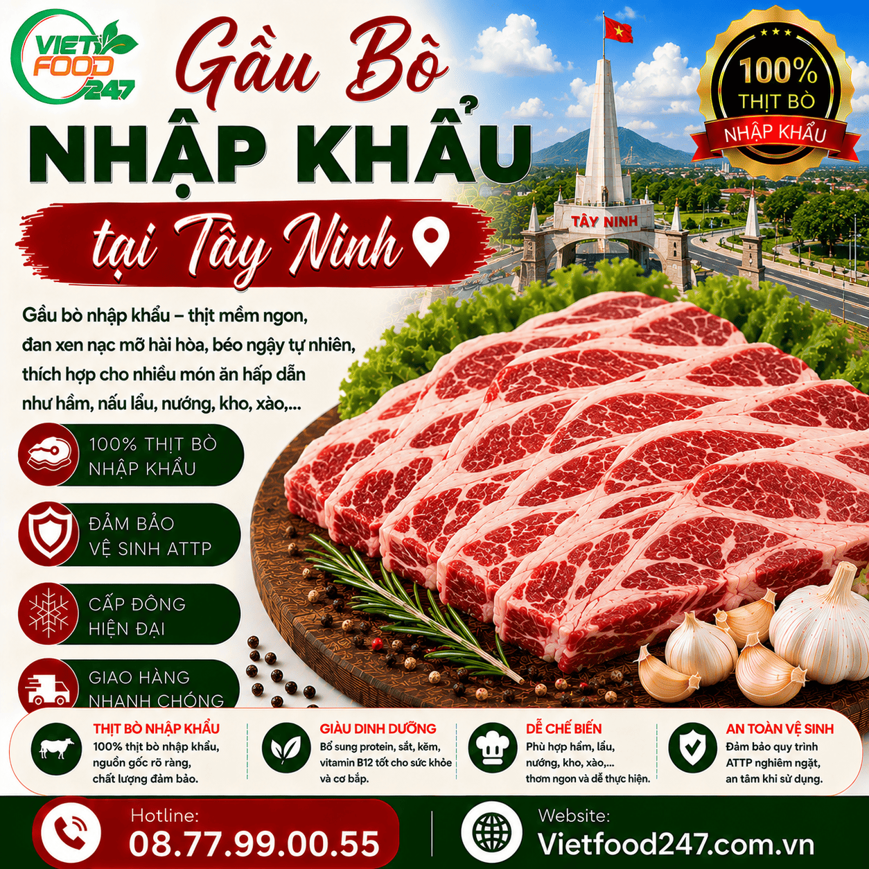 Mua Gầu Bò Nhập Khẩu tại Tây Ninh Ở Đâu Uy Tín?