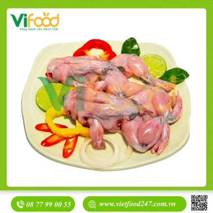 Ếch sống 6-7 con/kg