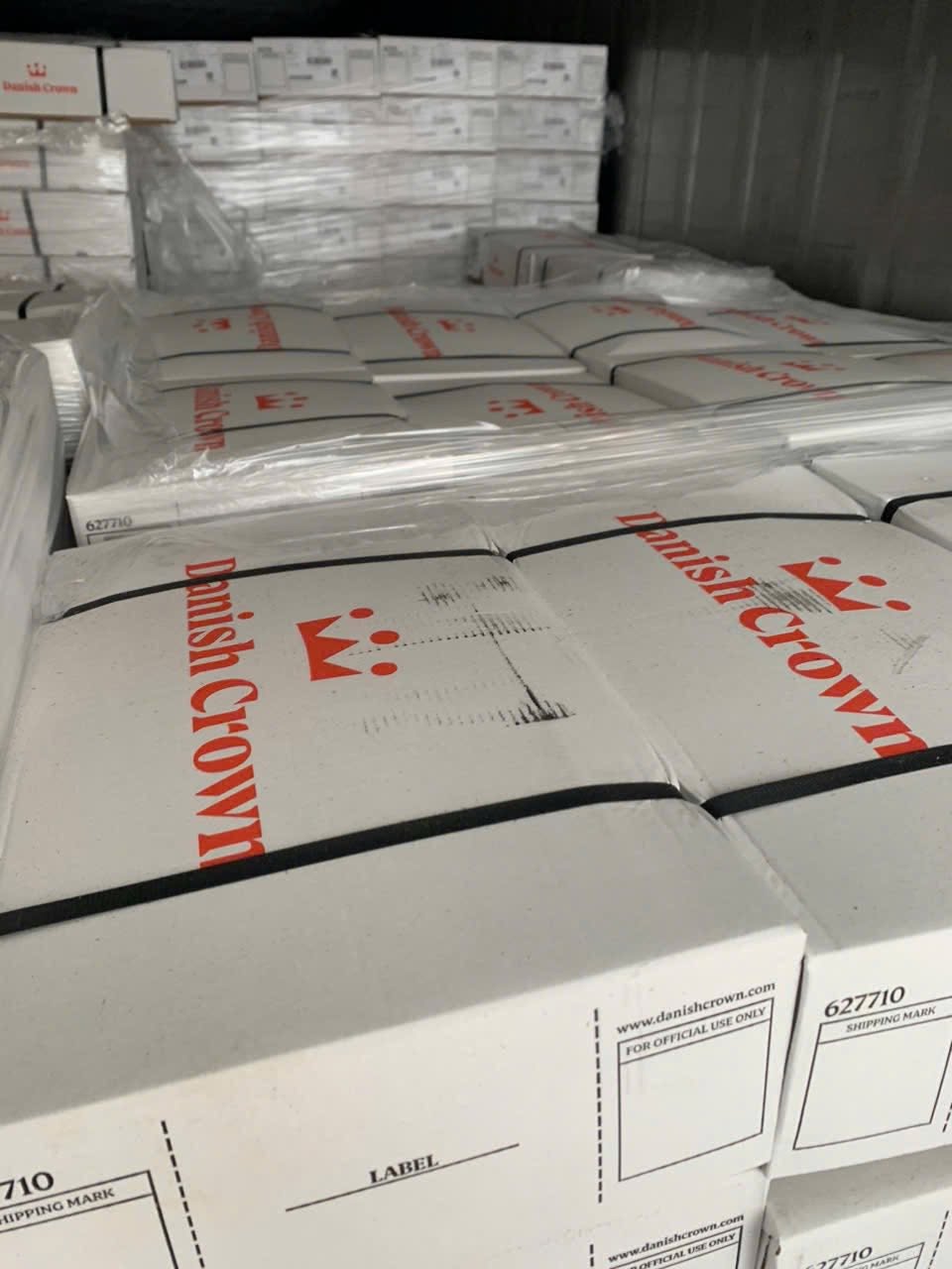Dựng Trước Heo Danish Crown Đông Lạnh Nhập Khẩu