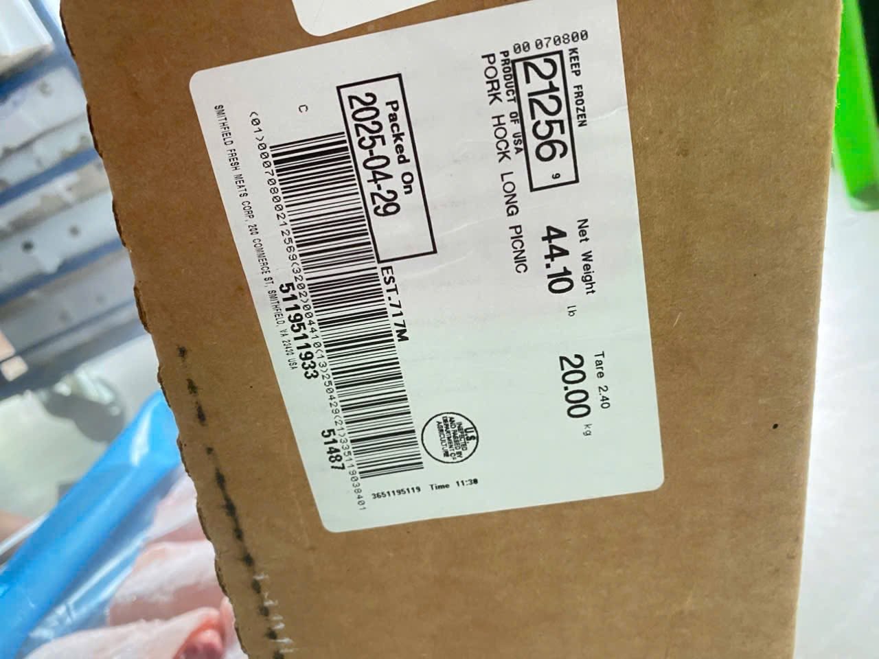 Khoanh Bắp Giò Heo Trước Smithfield Giá Sỉ Toàn Quốc