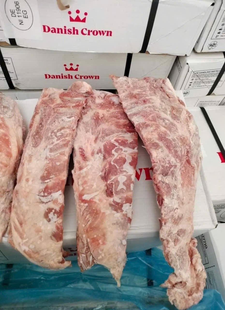 Sườn Sụn Heo Danish Crown Đông Lạnh Nhập Khẩu Đan Mạch