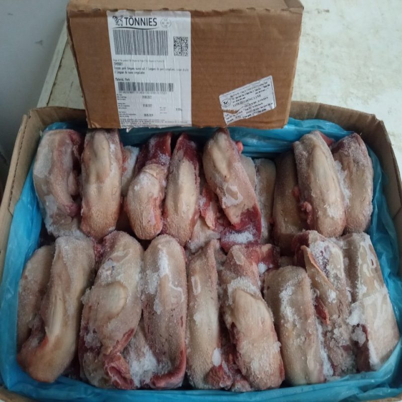 Lưỡi Heo Không Cuống Toni Nhập Khẩu Chất Lượng Cao Giá Tốt