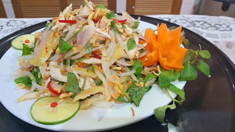 Gỏi gà xé phay