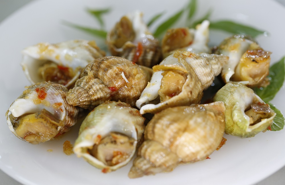 Ốc Bulot cháy tỏi
