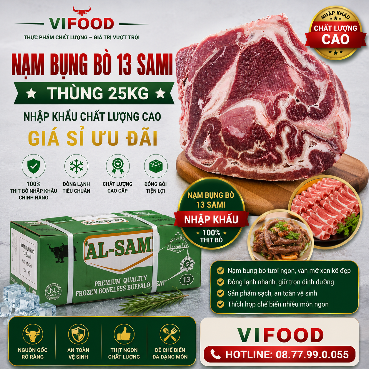 Nam Bung Bo 13 Sami Thung 25kg