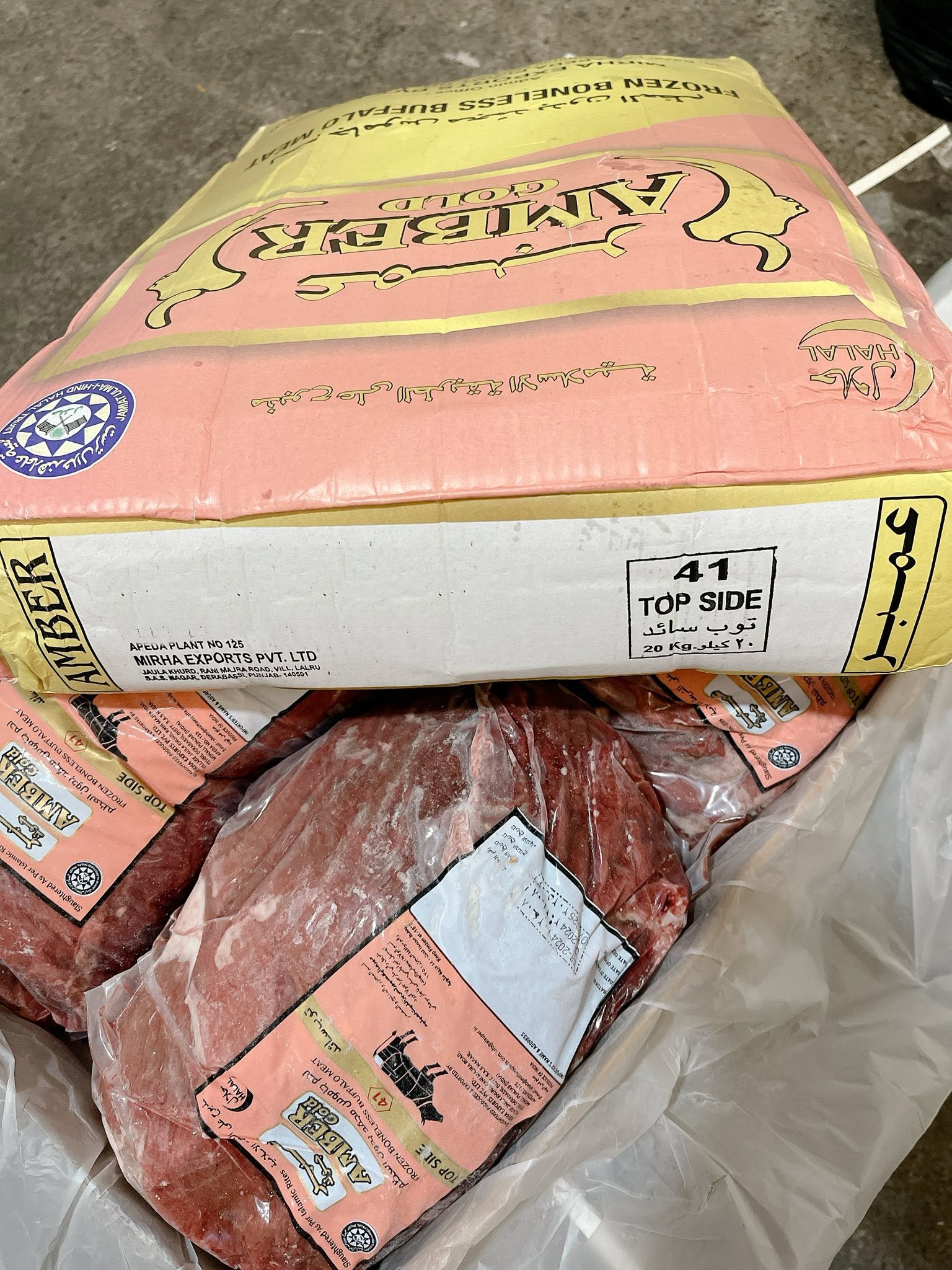 Đùi Bít Tết 41 Amber Thùng 20kg