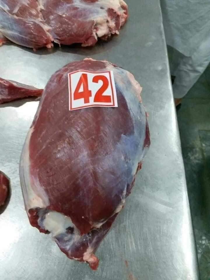 Đùi Gọ Trâu 42 Amber Thùng 20kg