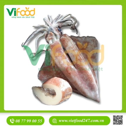 Mực lá đại dương đông lạnh 3-4 kg/con