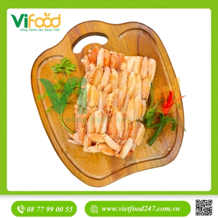 Thịt càng ghẹ đông lạnh