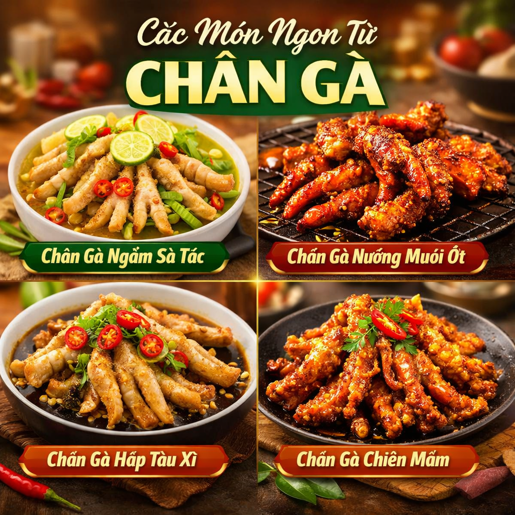 Chân Gà Đông Lạnh TPHCM