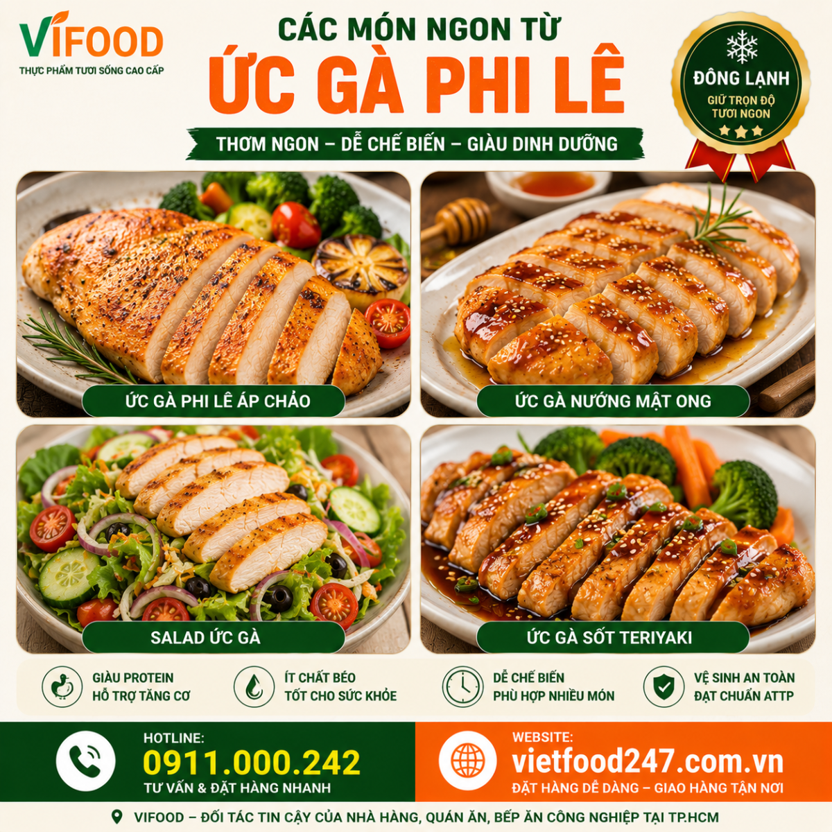 Ức Gà Phi Lê tại TPHCM