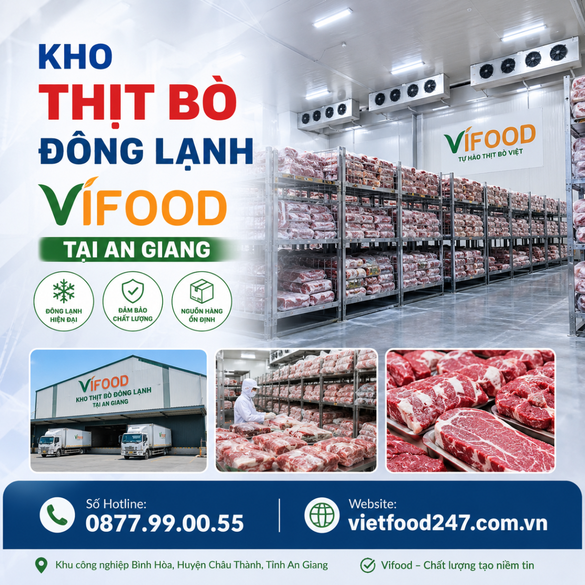 Lõi vai bò nhập khẩu cao cấp tại An Giang