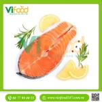 Cá hồi đông lạnh cắt khoanh